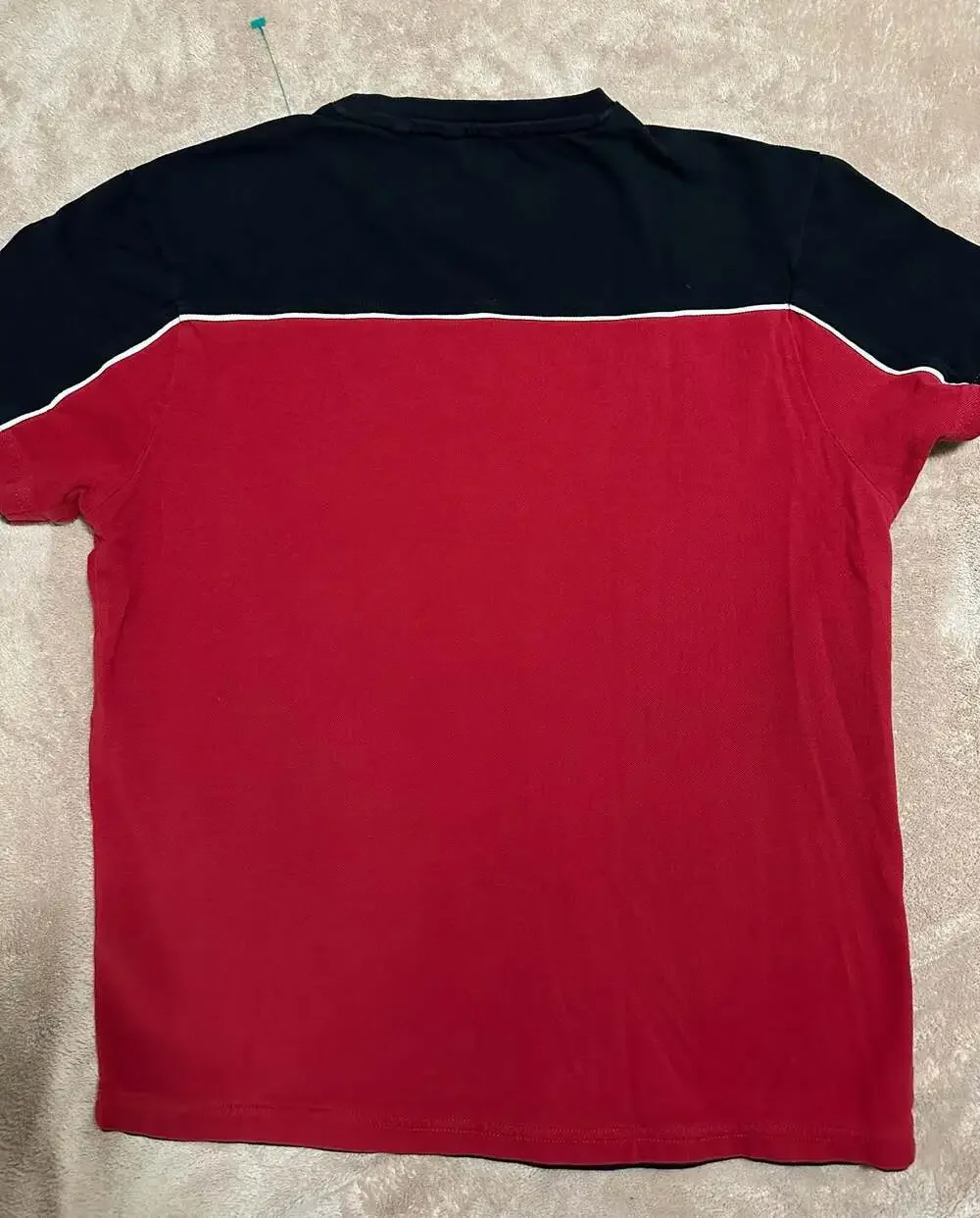 Guess Los Angeles Colorblock Embroidered T-Shirt, Size Small/Medium - Picture 4 of 5